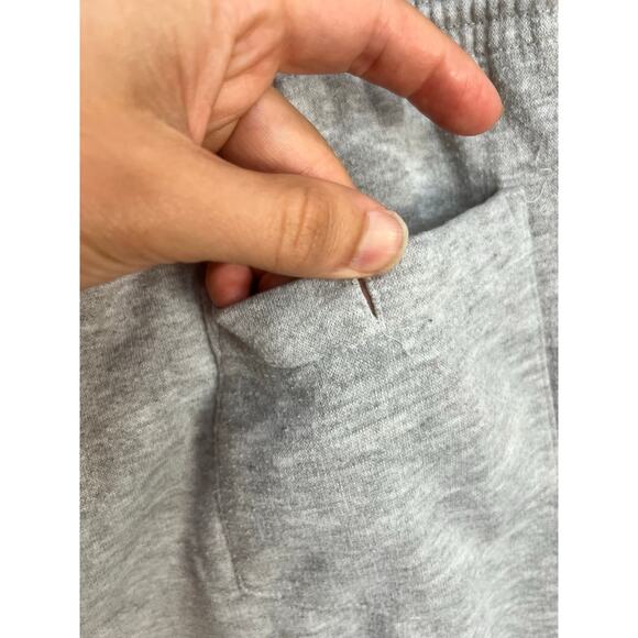 Nike Sweat Grey Pants VTG XL Relax Comfort Lounge Drawstring Athletic Athleisure - Picture 7 of 16